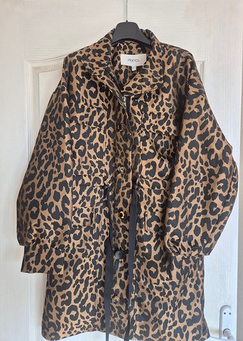 İPEKYOL Leopar desenli tarz trençkot - Görsel 3