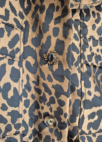 İPEKYOL Leopar desenli tarz trençkot - Görsel 8