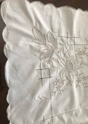 Rahibe işi masa örtüsü - Görsel 6