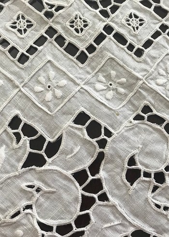 Sıvama rahibe işi Masa Örtüsü - Görsel 5