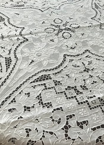 Sıvama rahibe işi Masa Örtüsü - Görsel 7