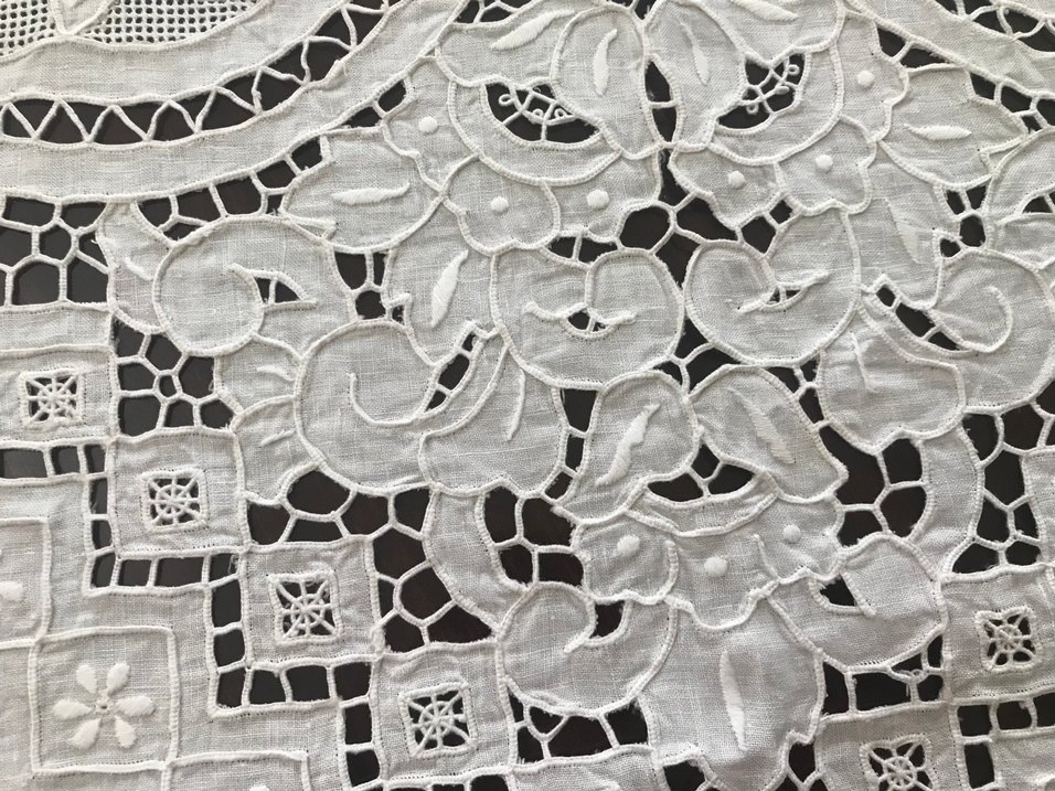 Sıvama rahibe işi Masa Örtüsü - Görsel 3