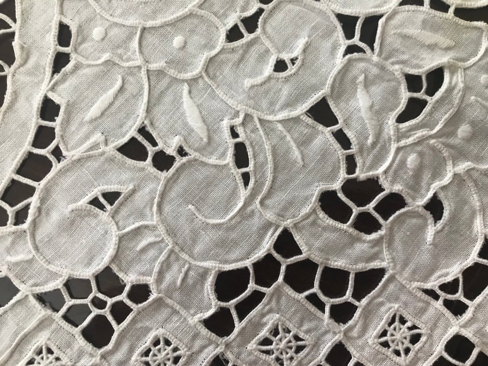 Sıvama rahibe işi Masa Örtüsü - Görsel 4