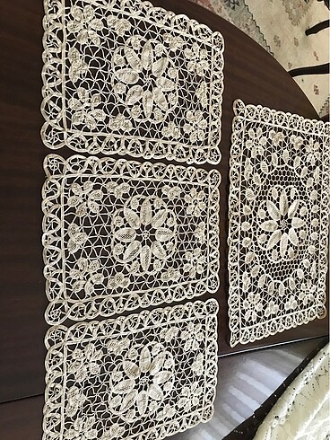 Dantel angles örtü