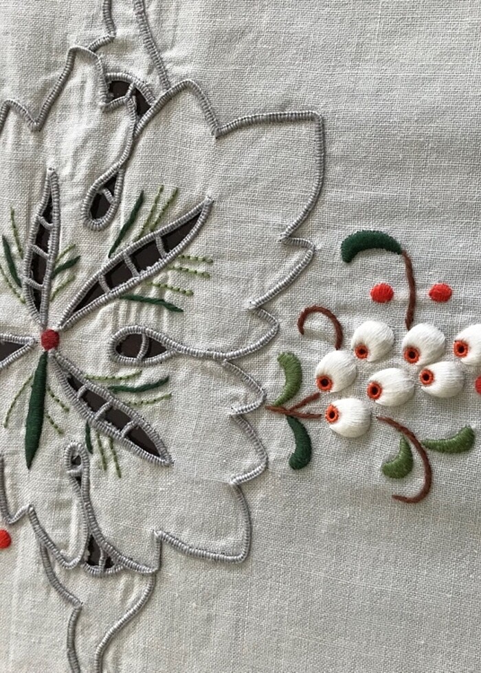 Rahibe işi masa örtüsü - Görsel 4