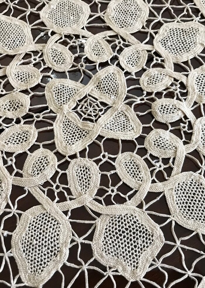 Rahibe işi örtü - Görsel 4