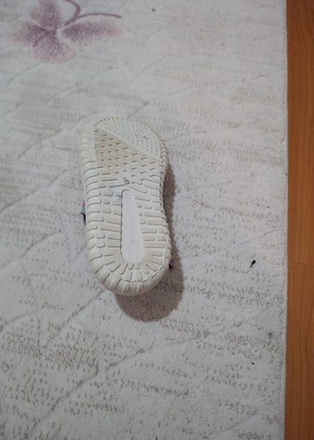 Kız Çocukları İçin Renkli Bağcıksız ev Ayakkabısı - Görsel 3