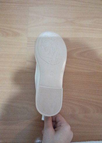 Kız Çocuk Beyaz Babet Ayakkabı - Görsel 3