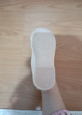 Kız Çocuk Beyaz Babet Ayakkabı - Görsel 4