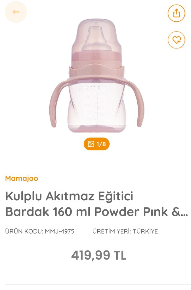 Mor pastel renkli bebek biberonu - Görsel 5