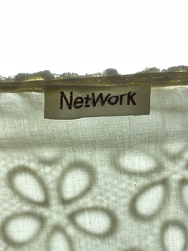 m Beden beyaz Renk Network Kısa Elbise %70 İndirimli.