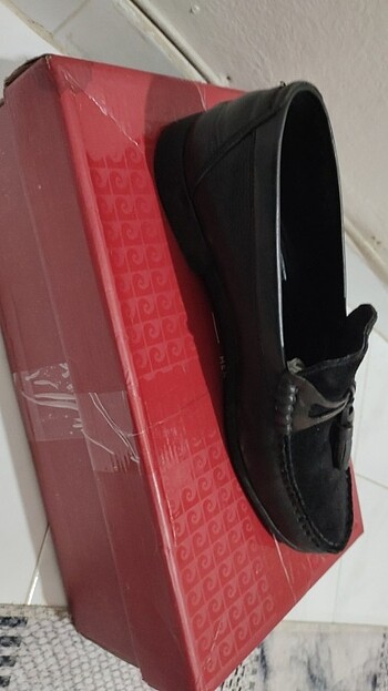 41 Beden siyah Renk Orjinal Pierre Cardin Ayakkabı 