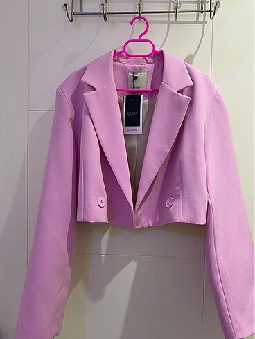 blazer crop ceket
