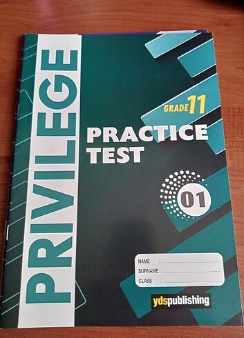 YDS Publishing Privilege serisi 11. sınıf Practise Test 1-5