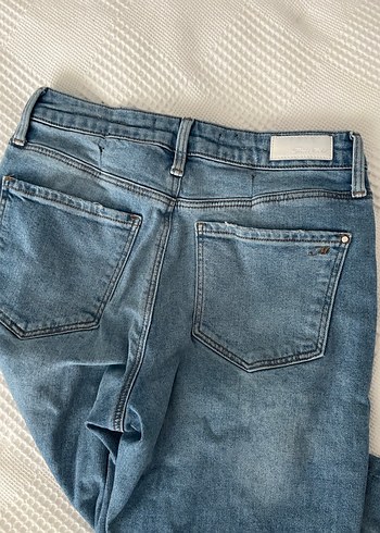 Mavi mom jean - Görsel 3