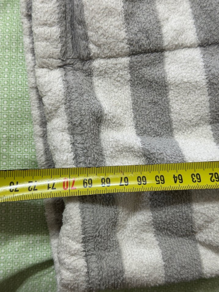 Gri Zebra Desenli Erkek Çocuk Bornoz - Görsel 3