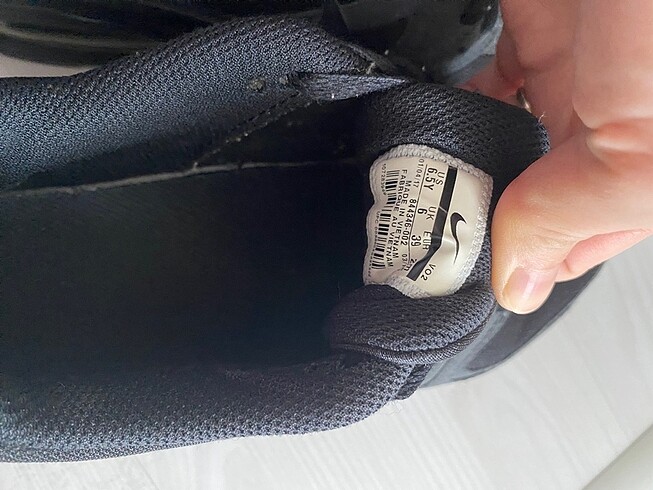 38 Beden siyah Renk Nike bayan ayakkabı