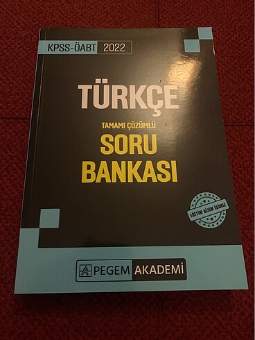 2022 Türkçe Öabt Soru Bankası