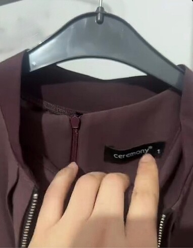 s Beden bordo Renk Sıfır etiketli