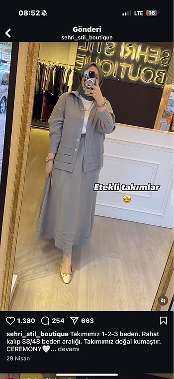 1beden takım