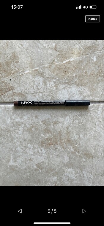 NYX SPE916 AUBURN kahverengi GÖZ kalemi