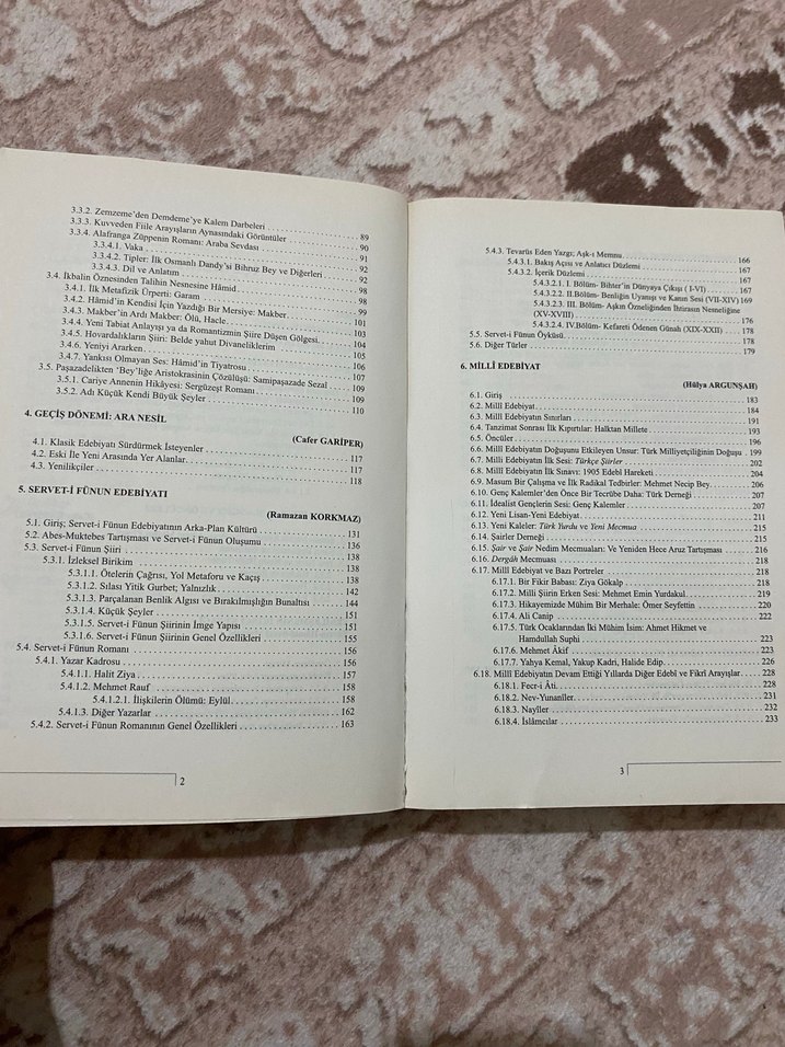 Yeni Türk Edebiyatı 1839-2000 El Kitabı - Görsel 3