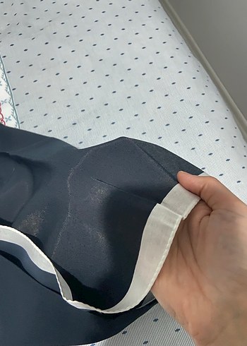 Siyah bayan şal - Görsel 3