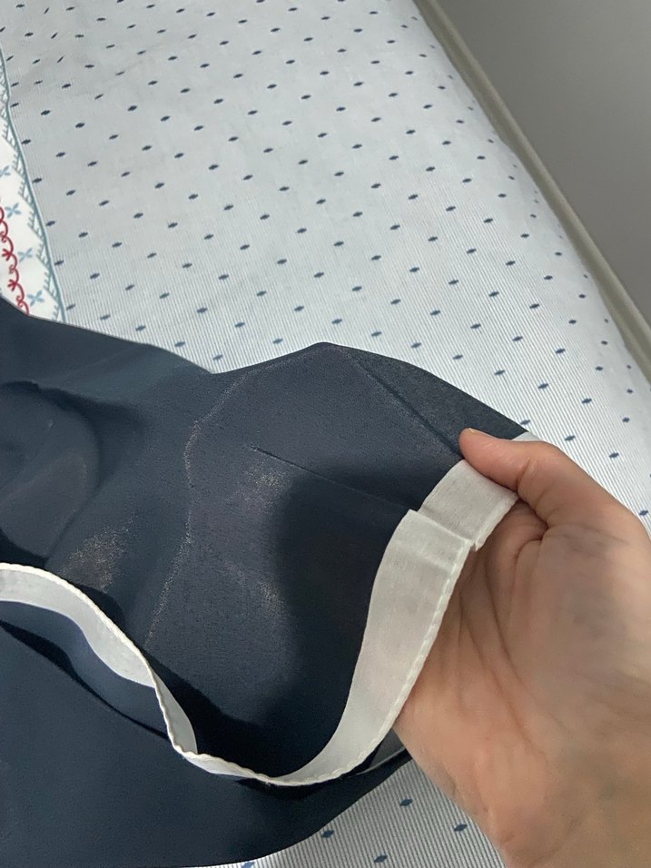 Siyah bayan şal - Görsel 3