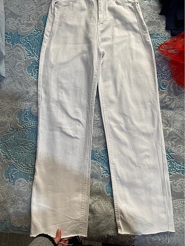 36 Beden beyaz Renk Mango jean