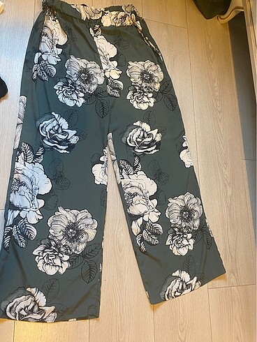Yazlık bol paça pantolon