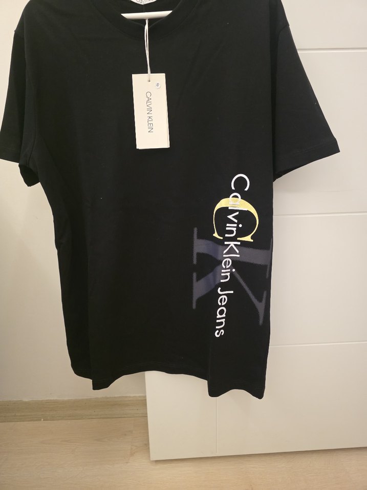 Calvin Klein Siyah Baskılı Erkek Tişört - Görsel 3