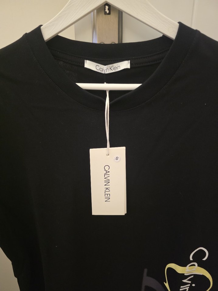 Calvin Klein Siyah Baskılı Erkek Tişört - Görsel 2