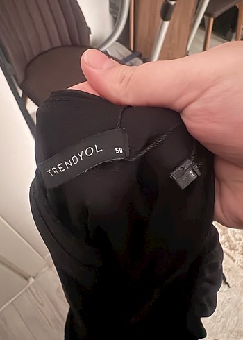 Uzun Siyah Gotik Abiye Elbise - Görsel 4