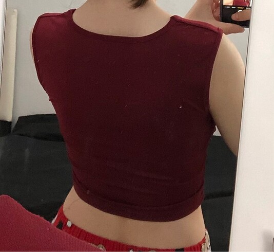 Trendyol & Milla kırmızı üst/crop