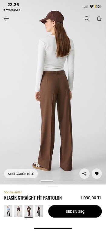 32 Beden Stradivarius pantalon