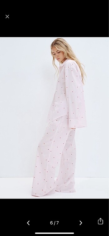 xs Beden Hm pijama takımı