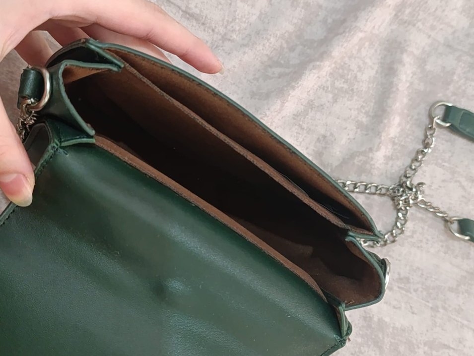 miniso yeşil çanta - Görsel 3