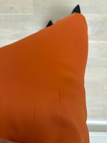 Nocturne turuncu elbise - Görsel 7