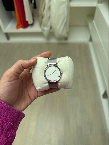 Gümüş Skagen Saat