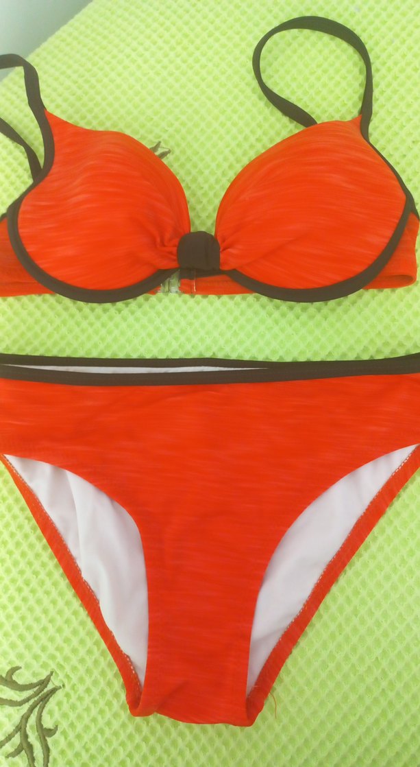 Kırmızı İki Parça Bikini Takımı - Görsel 2