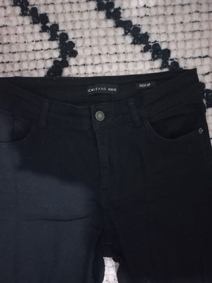 Lcw Siyah Dar Kesim Jean - Görsel 2