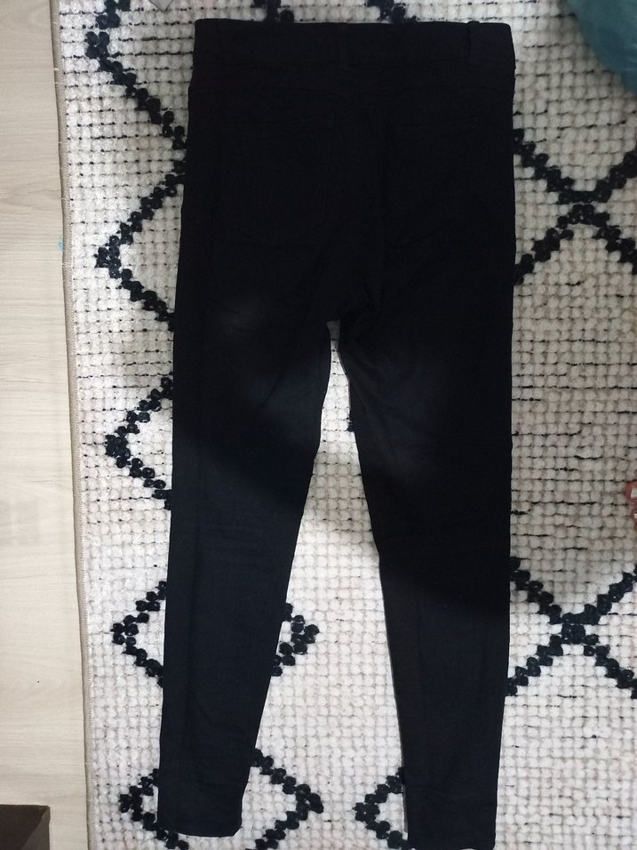 Lcw Siyah Dar Kesim Jean - Görsel 3