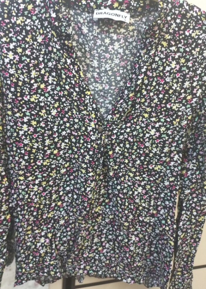 Çiçekli bluz - Görsel 2