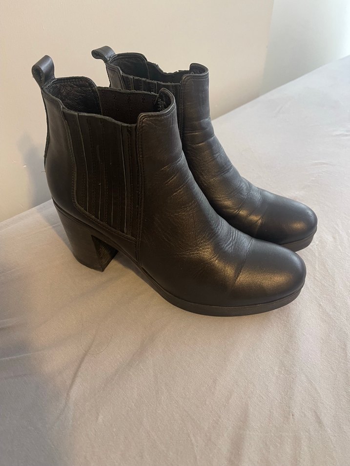 BAMBİ MARKA HAKİ DERİ RAHAT ŞIK BOT - Görsel 4