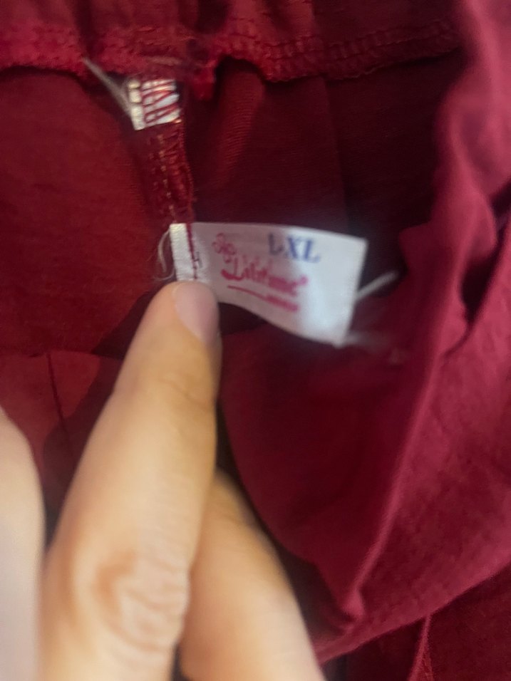 Bordo Rahat Kesim Kadın Ayrobin Pantolon - Görsel 4