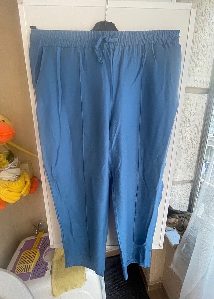 ÇOK ŞIK İNCE YAZLIK KUMAŞ İKİLİ TAKIM - Görsel 2