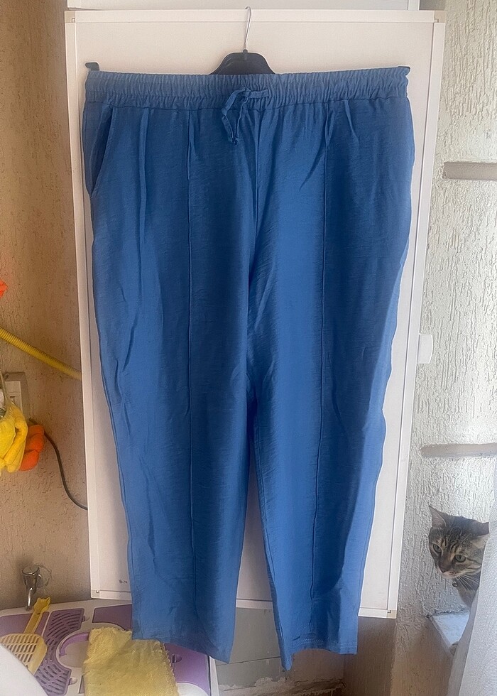 ÇOK ŞIK İNCE YAZLIK KUMAŞ İKİLİ TAKIM - Görsel 3