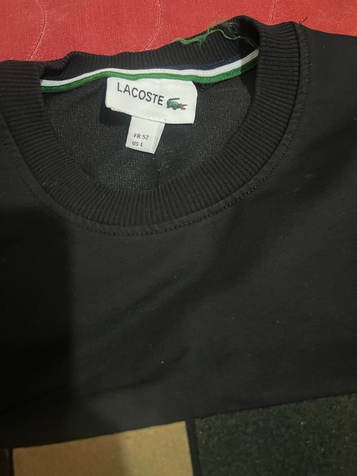 Lacoste Erkek Siyah Baskılı Tişört - Görsel 4