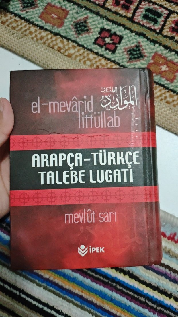 Arapça-Türkçe Talebe Lügatı Kitap Sözlük - Görsel 2
