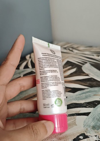 PROCSIN Pink Block SPF 50+ Ton Eşitleyici Güneş Kremi - Görsel 3